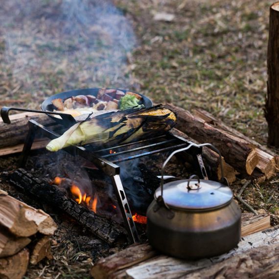 Костровая решетка Pomoly TG Grill Ultralight Titanium, изображение 7