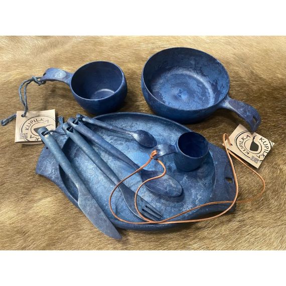 Набор посуды Kupilka Premium Wood Box, Blueberry, Цвет: Blueberry, изображение 3