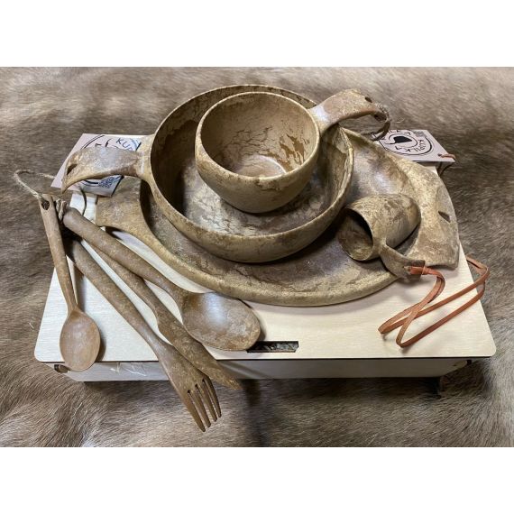 Набор посуды Kupilka Premium Wood Box, Original, Цвет: Original, изображение 4