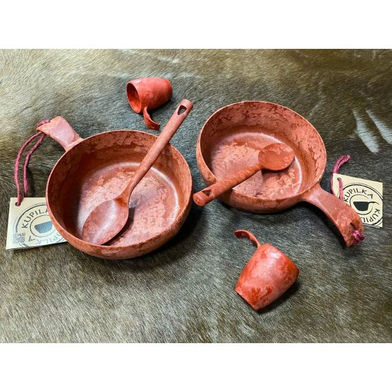 Набор посуды Kupilka Start The Day, Cranberry, Цвет: Cranberry, изображение 4