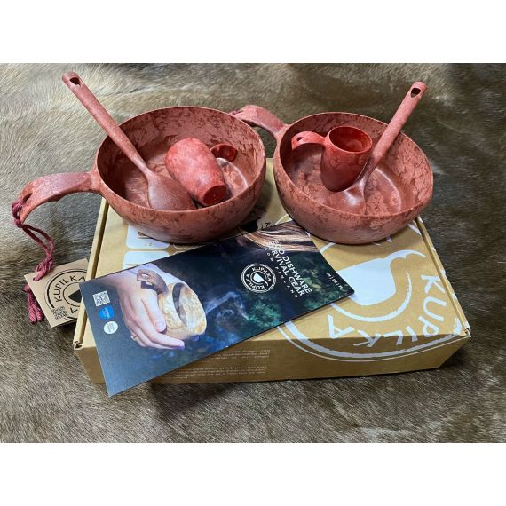 Набор посуды Kupilka Start The Day, Cranberry, Цвет: Cranberry, изображение 5