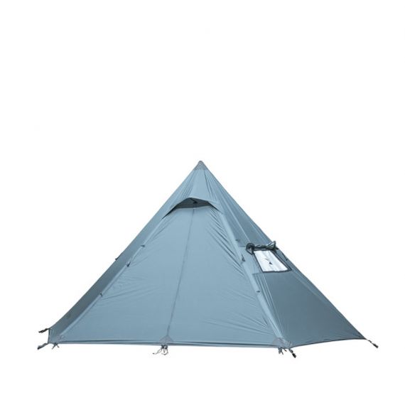 Палатка Pomoly Hussar 20 Solo Tipi Hot Tent, Smoke Blue, изображение 3