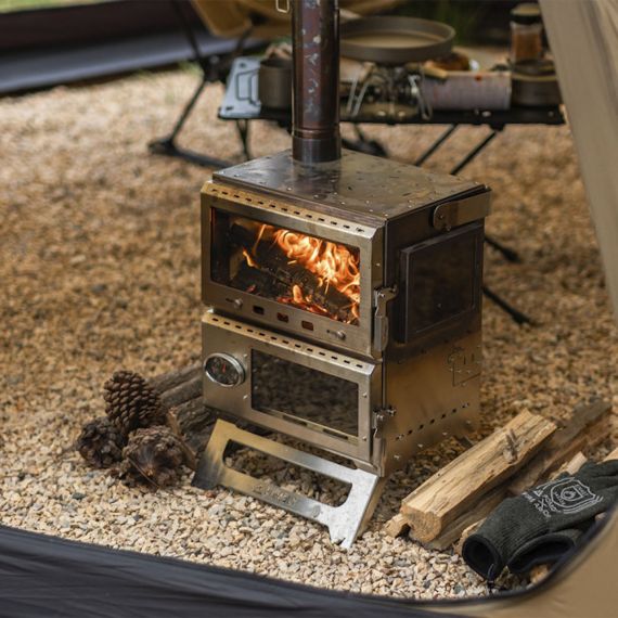 Печь-камин Pomoly Baker Hot Tent Oven Stove, изображение 46