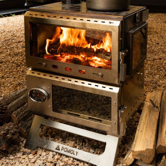 Печь-камин Pomoly Baker Hot Tent Oven Stove, изображение 51