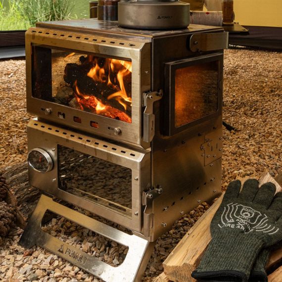 Печь-камин Pomoly Baker Hot Tent Oven Stove, изображение 54