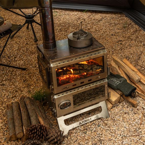 Печь-камин Pomoly Baker Hot Tent Oven Stove, изображение 55