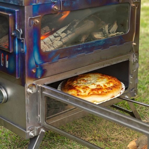 Печь-камин титановая Pomoly T1 Taisoca Oven Stove, изображение 12