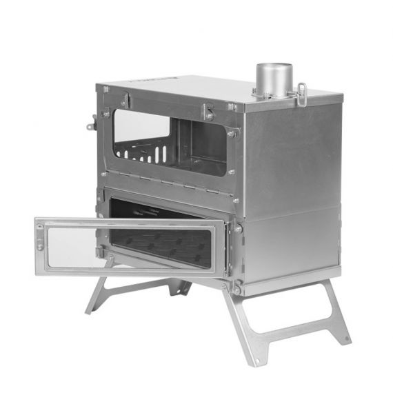 Печь-камин титановая Pomoly T1 Taisoca Oven Stove, изображение 17