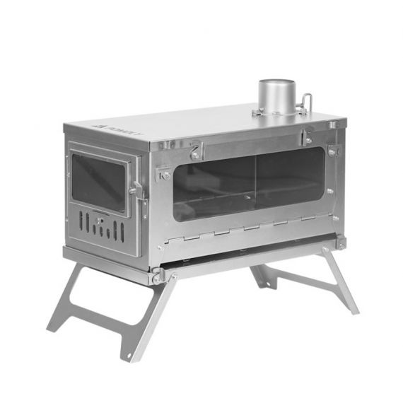 Печь-камин титановая Pomoly T1 Taisoca Oven Stove, изображение 5