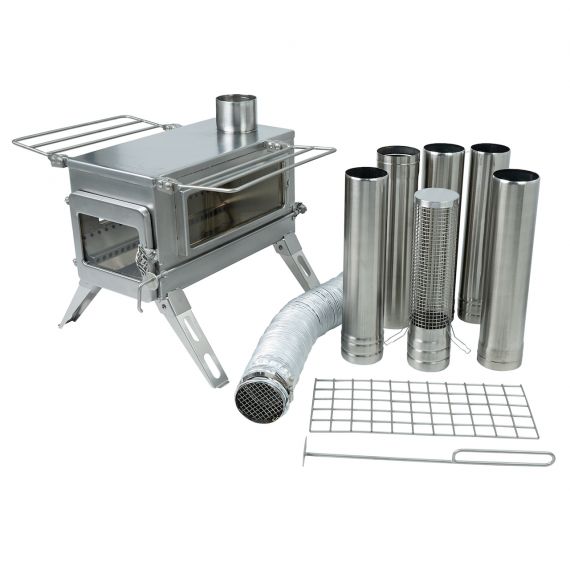 Печь-камин Winnerwell Nomad Plus Double View External Air Medium