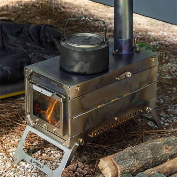 Печь титановая Pomoly Fold X Titanium Wood Stove, изображение 14