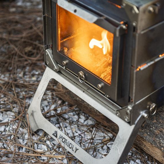 Печь титановая Pomoly Fold X Titanium Wood Stove, изображение 15