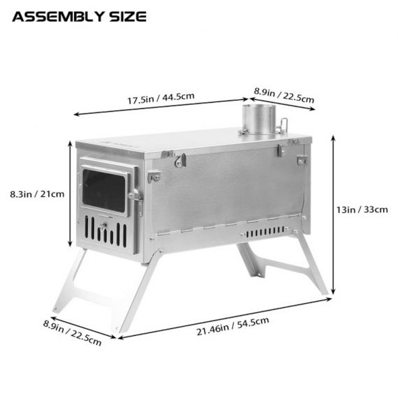 Печь титановая Pomoly T1 Ultra Fastfold Titanium, изображение 2