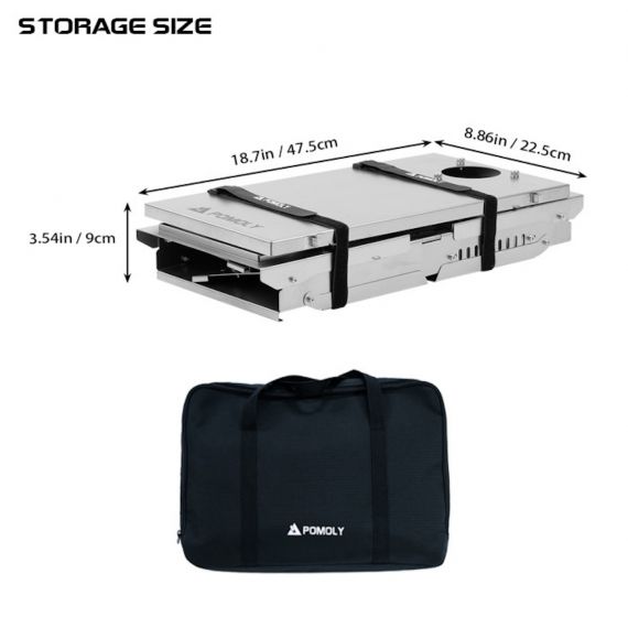 Печь титановая Pomoly T1 Ultra Fastfold Titanium, изображение 3