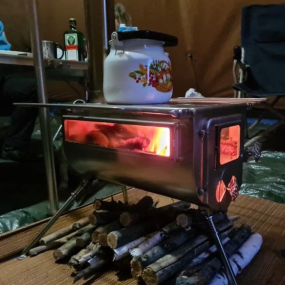 Печь-камин Winnerwell Woodlander Large Double View, изображение 7