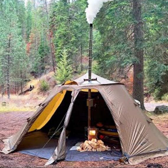 Пол для палатки Pomoly Circle 6 Flame Retardant Ground Sheet, изображение 3