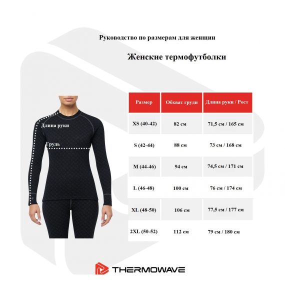 Термофутболка женская Thermowave Merino Xtreme, Mystical, Цвет: Mystical, Размер: XL, изображение 3