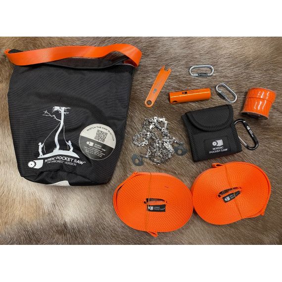 Походная цепная пила Nordic Pocket Saw The Arborist V.2 (Throw Saw), изображение 2 - MyBiggame Походная цепная пила Nordic Pocket Saw The Arborist V.2 (Throw Saw), изображение 2