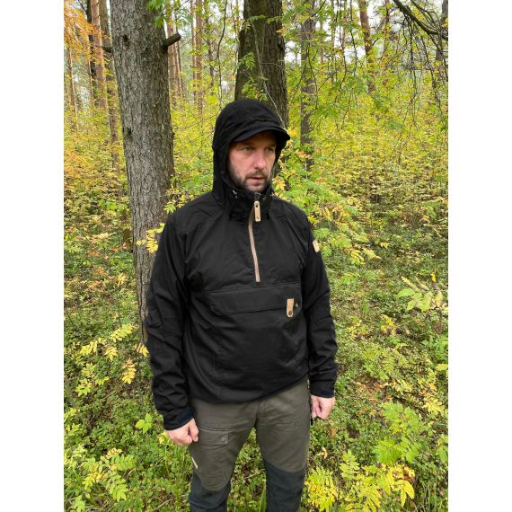 Куртка мужская Sasta Kivikko anorak, 19 Black, Цвет: 19 Black, Размер: S, изображение 4
