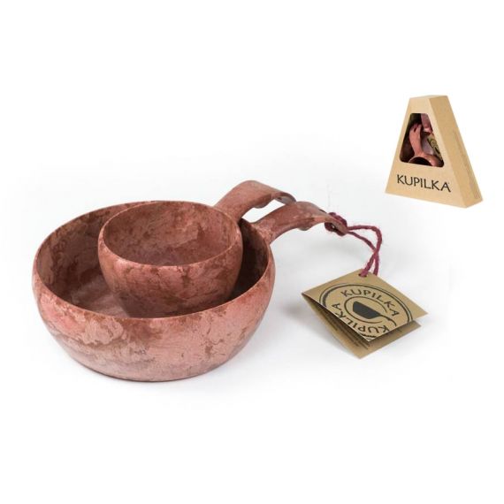 Набор посуды Kupilka 55+21 Craft Box, Cranberry, Цвет: Cranberry