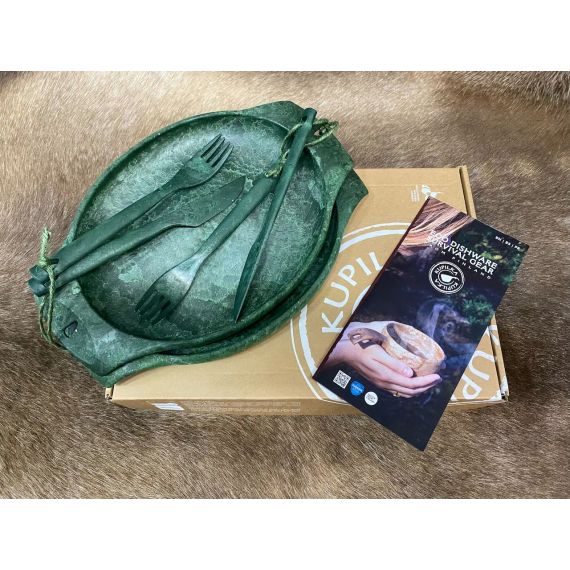 Набор посуды Kupilka Fill That Belly, Conifer, Цвет: Conifer, изображение 2