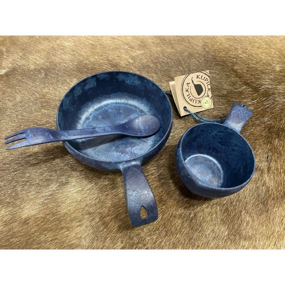 Набор посуды Kupilka Premium Wood Box Small, Blueberry, Цвет: Blueberry, изображение 4 - MyBiggame Набор посуды Kupilka Premium Wood Box Small, Blueberry, Цвет: Blueberry, изображение 4