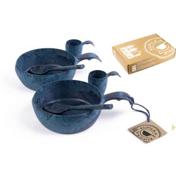 Набор посуды Kupilka Start The Day, Blueberry, Цвет: Blueberry