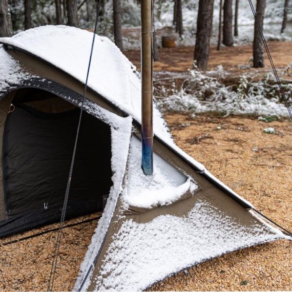 Палатка Pomoly LEO 2 Camping Wood Stove Tent, Цвет: Sunset Yellow, изображение 22