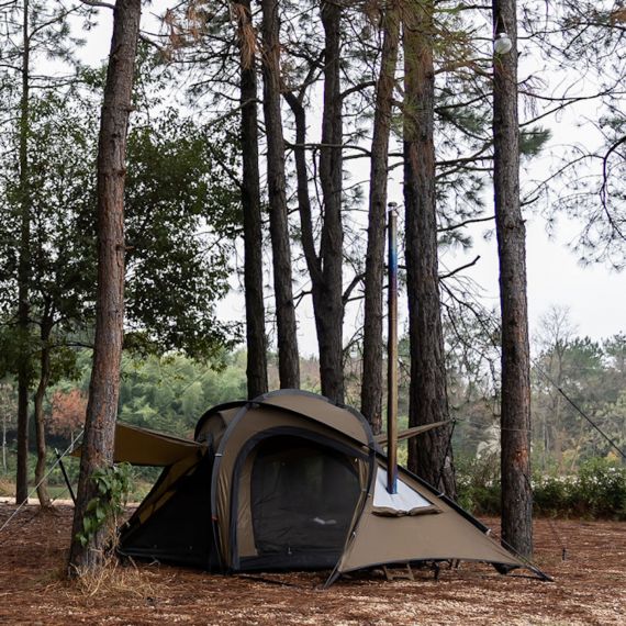 Палатка Pomoly LEO 2 Camping Wood Stove Tent, Цвет: Sunset Yellow, изображение 35