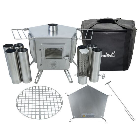 Походная печь-камин Winnerwell Pentagon Stove
