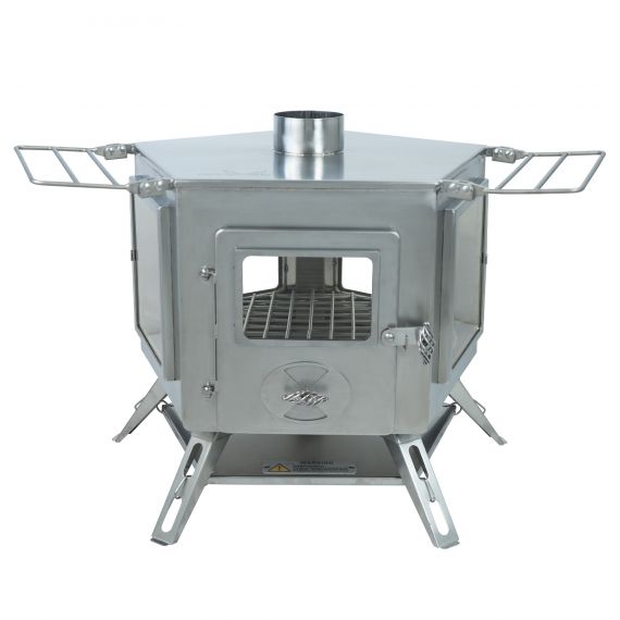 Походная печь-камин Winnerwell Pentagon Stove, изображение 2