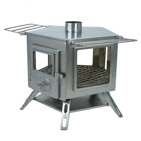 Походная печь-камин Winnerwell Pentagon Stove, изображение 3