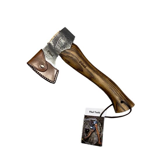 Топор Poul Mini Trekking Axe Carbon Steel, Dark, Цвет: Dark