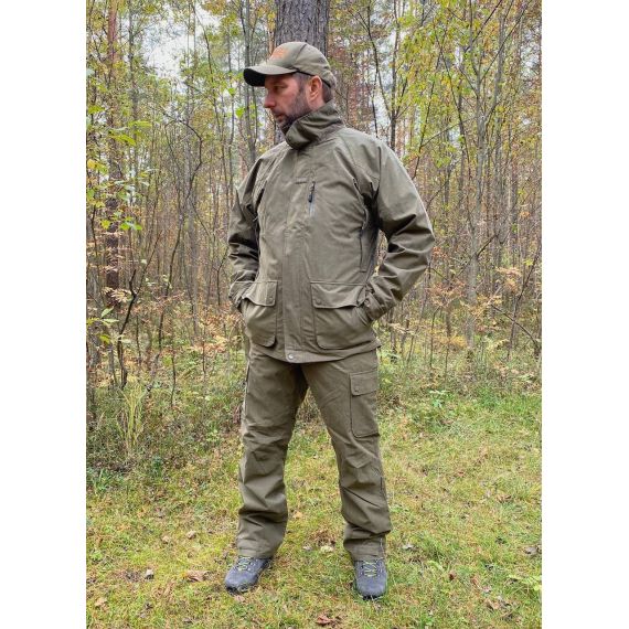 Куртка мужская SASTA Kilpi jacket, Цвет: 39 Dark Forest, Размер: M, изображение 2