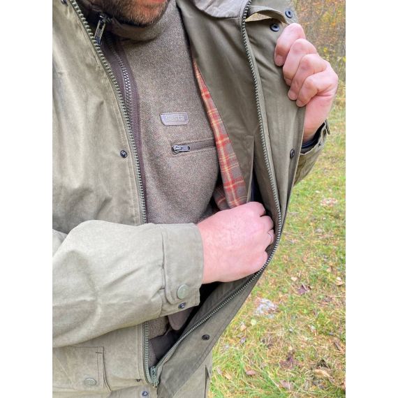 Куртка мужская SASTA Kilpi jacket, Цвет: 39 Dark Forest, Размер: M, изображение 5