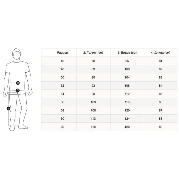 Брюки мужские Sasta Abisco, Цвет: 19 Black, Размер: 2XL, изображение 4