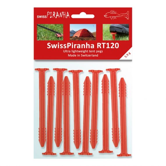 Набор колышков для палатки SwissPiranha RT120 (10 шт), изображение 5