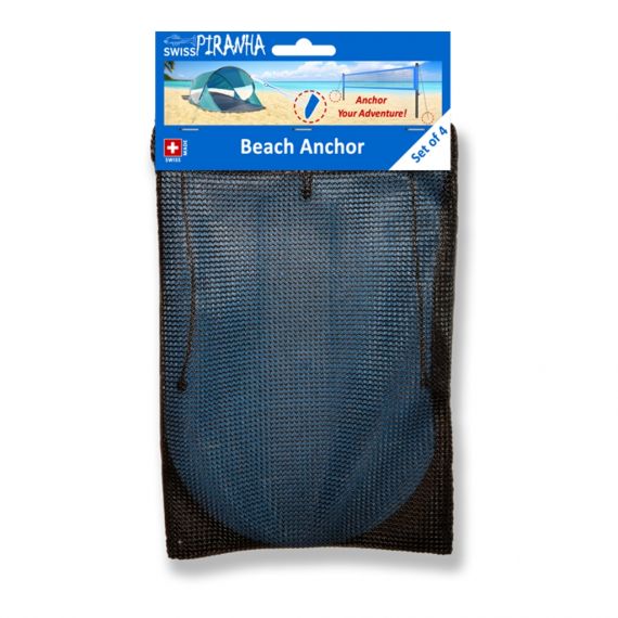 Палаточные колышки-якоря для песка SwissPiranha Beach Anchor (4 шт), изображение 3