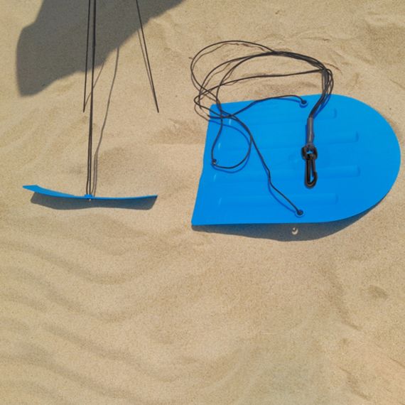 Палаточные колышки-якоря для песка SwissPiranha Beach Anchor (4 шт), изображение 5