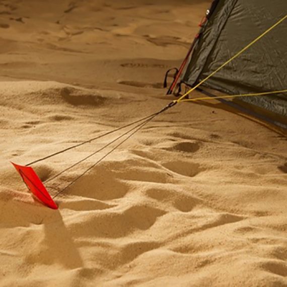 Набор палаточных колышков-якорей SwissPiranha Snow & Sand для песка и снега (6 шт.), изображение 7