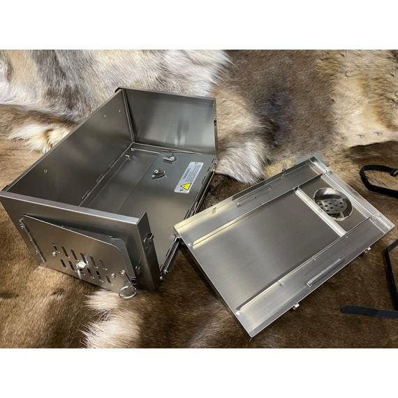 Титановая печь Winnerwell Fastfold Plus Nested Pipe Large, изображение 6