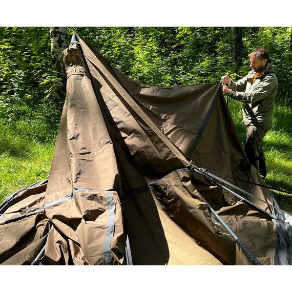 Походная баня True Brands Sky 10 Sauna Tent FR, изображение 25
