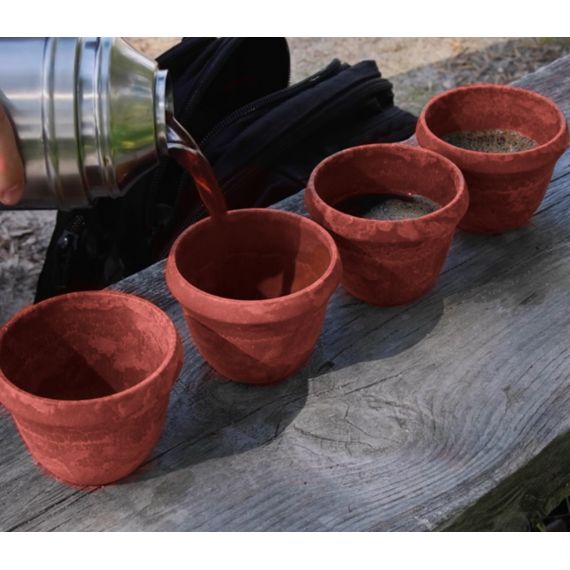 Набор чашек Kupilka Suova 20 Cup Craft Box, Cranberry (4 шт.), Цвет: Cranberry, изображение 3