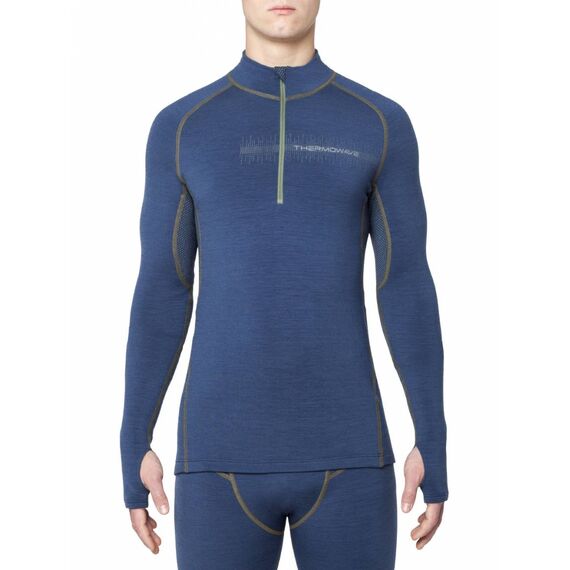 Термофутболка мужская Thermowave Merino Arctic, Dusty Blue, Цвет: Dusty Blue, Размер: S