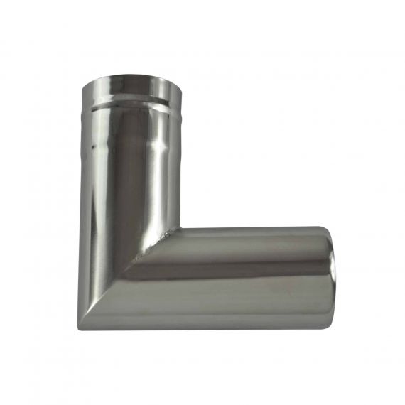 Поворотное колено дымохода Winnerwell 90°(D 53 мм), изображение 2