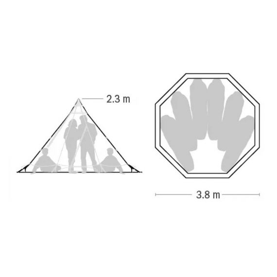 Палатка Tentipi Zirkon 5 CP, изображение 2