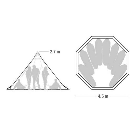 Палатка Tentipi Zirkon 7 Light, изображение 2