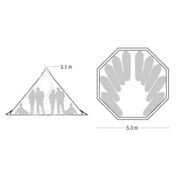 Палатка Tentipi Zirkon 9 Light, изображение 2