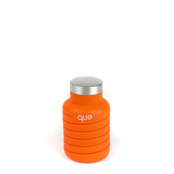 Питьевая бутылка Que The Collapsible Bottle 592 мл, Sunbeam Orange, Цвет: Sunbeam Orange, изображение 2 - MyBiggame Питьевая бутылка Que The Collapsible Bottle 592 мл, Sunbeam Orange, Цвет: Sunbeam Orange, изображение 2