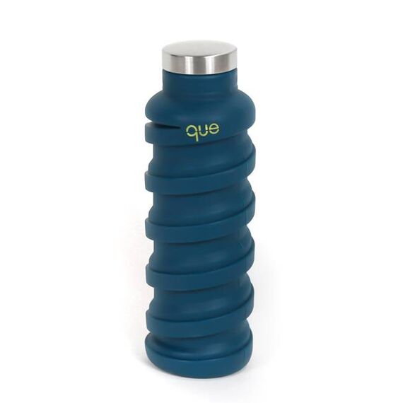 Питьевая бутылка Que The Collapsible Bottle 592 мл, Midnight Blue, Цвет: Midnight Blue